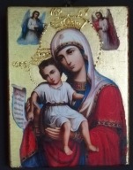 Matka Boża z Dzieciątkiem Jezus - transfer 18 na 14 cm
