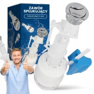PRZYCISK SPŁUKUJĄCY DO WC TRCR BIAŁY DWUFUNKCYJNY TWORZYWO SZTUCZNE IDEALNY