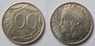 Włochy 100 lir 1993