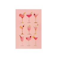 Plakat „Cocktail Collection” – Minimalistyczny Plakat Barowy