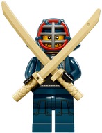 Lego Minifigures 71011 Seria 15 - Wojownik Kendo nr12- nieotwarta saszetka