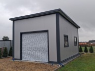 hale garaże z płyty warstwowej