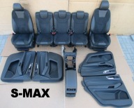 FORD S-MAX MK2 GALAXY MK4-- KOMPLET FOTELE 5-7 MIEJSC-- SKÓRA