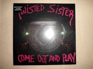 TWISTED SISTER Come Out And Play (1985) LP UK 2011 Ltd pink NOWA,FOLIA