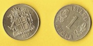 ISLANDIA 1 KRONA 1957 r.