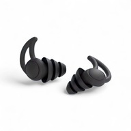 Zatyczki do uszu silikonowe wodoodporne wielokrotnego użytku