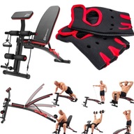 ŁAWKA TRENINGOWA Z MODLITEWNIKIEM REGULOWANA SKOŚNA WYTRZYMAŁA HOP - SPORT