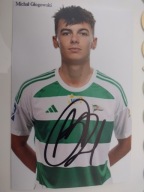 Zdjęcie 10x15 autograf Lechia Gdańsk sezon 2024/25 Michał Głogowski