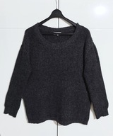 Sweter Wełna Angora Szary Moss Copenhagen |R. M