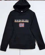 Bluza Kangurka Z Kapturem Czarna |R. L