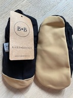 Kapcie Baby Bisous czarne beżowe Rozm. 27 + GRATIS