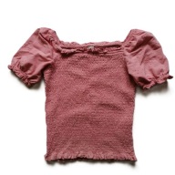 TU bluzka top marszczona hiszpanka 152 cm