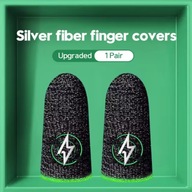 Ochraniacze na palce do gry mobilne rękawice antypoślizgowe (zielone)