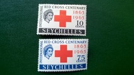 Seszele Seychelles * 2 znaczki QEII kolonie angielskie brytyjskie