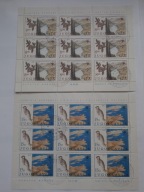 Jugosławia - Ochrona przyrody - Mi.1943- 44 arkusze kasowane