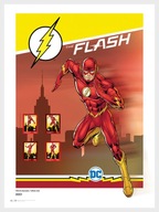 Portugalia 2020 Znaczki Karnet Flash DC Comics komiks