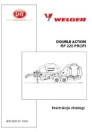 Welger Duble Action RP 220 Profi - instrukcja obsługi prasy PL (2004)