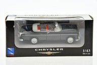 CHRYSLER C-300 covertible black 1955 1/43 NEW RAY