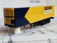 ~*~ ORYGINALNY HERPA..NACZEPA CHŁODNIA..DACHSER FRISCHDIENST~*~