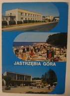 JASTRZĘBIA GÓRA. Dom wczasowy "Iwonka". Plaża. Pawilon handlowy