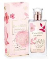 Yves Rocher Comme Une EVIDENCE 50ml perfum butelka RÓŻA __ na Dzień Matki