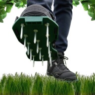 WERTYKULATOR AREATOR RĘCZNY TRAWNIKA TRAWY OGRODU NAKŁADKA NA BUTY 6 PASKÓW