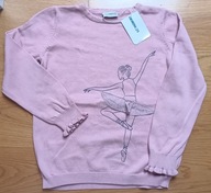Sweter LC Waikiki z baletnicą 10-11 lat