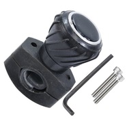 Gałka na kierownicę uniwersalna czarna montaż 2-śruby GNT1 AK42-051 APARTS