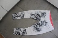 SOC legginsy sportowe fitness siłownia XXL