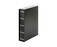 Lindner 1169SK- Klaser filatelistyczny 60 czarnych stron + futerał (czarny)