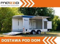 Przyczepa Kontener DEBON C1000 DOSTAWA 497x200x206cm DMC 3,5t Furgon Cargo