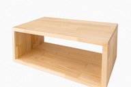 Szafka nocna sosnowa półka stolik nocny – naturalny styl