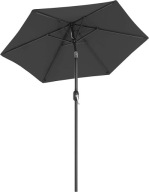 Parasol klasyczny Songmics szary 300 x 240 cm