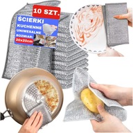 Druciana Ściereczka kuchenna do czyszczenia trudnych zabrudzeń 10 sztuk