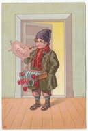 SPRZEDAWCA ŻYCZEŃ SERCE PODKOWA ŚWINKA BALON 1911