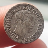 1/2 Grosza Srebrnego, Silber Groschen 1821 A, Prusy