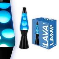 Lampa Lawowa 40cm Fisura Niebieska Czarna + DARMOWE 2 Żarówki Dekoracja