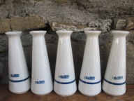 KULTOWY Porcelanowy Wazonik_"SPOŁEM"_ LUBIANA PRL