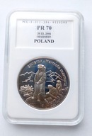 Moneta NBP 20 zł Świstak 2006 r. Grading PCG - PR70 - Srebro 925