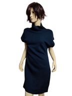 COS tunika dzianinowa z długim tyłem z wełną po bokach rozcięcia XS-34-36