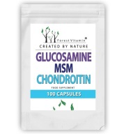 Glukozamina MSM Chondroityna 100kaps SUPER ZESTAW NA STAWY KOLANA KOŚCI