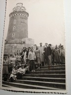 KOŁOBRZEG 1957- PAMIĄTKOWE PRZY LATARNI MORSKIEJ