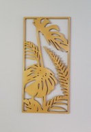 Dekoracja ścienna ażurowa - Monstera