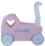 Wózek dla lalki głęboki eKids Retro