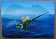 POCZTÓWKA - BAŚNIOWY OBRAZEK - grafika artystyczna SanDra 2015 r.