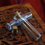 5szt Szklana fiolka buteleczka mini z korkiem probówka