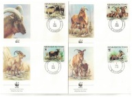 7-FDC47-Rep.Czad, WWF -Kozica afyk.,1988r