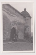 Stary Sącz Baszta ok.1950r. Fotografia Prywatna wymiary 91 x 141mm. l132