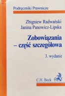 Zobowiązania, część szczegółowa - Zbigniew Radwański Janina Panowicz-Lipska