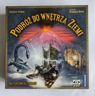 GRA PLANSZOWA PODRÓŻ DO WNĘTRZA ZIEMI, UNIKAT, 100% KOMPLET